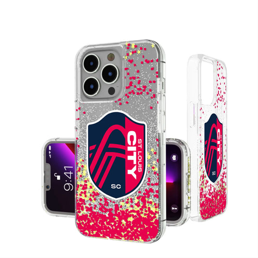 St. Louis CITY SC Confetti Glitter Phone Case for Apple iPhone