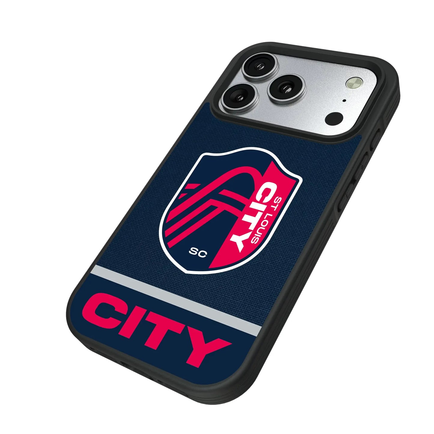 St. Louis CITY SC Endzone Solid Bump Phone Case for Apple iPhone