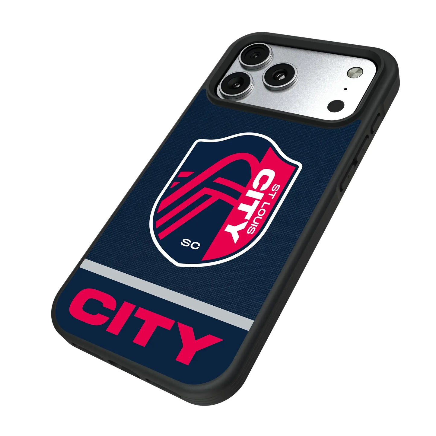 St. Louis CITY SC Endzone Solid Bump Phone Case for Apple iPhone