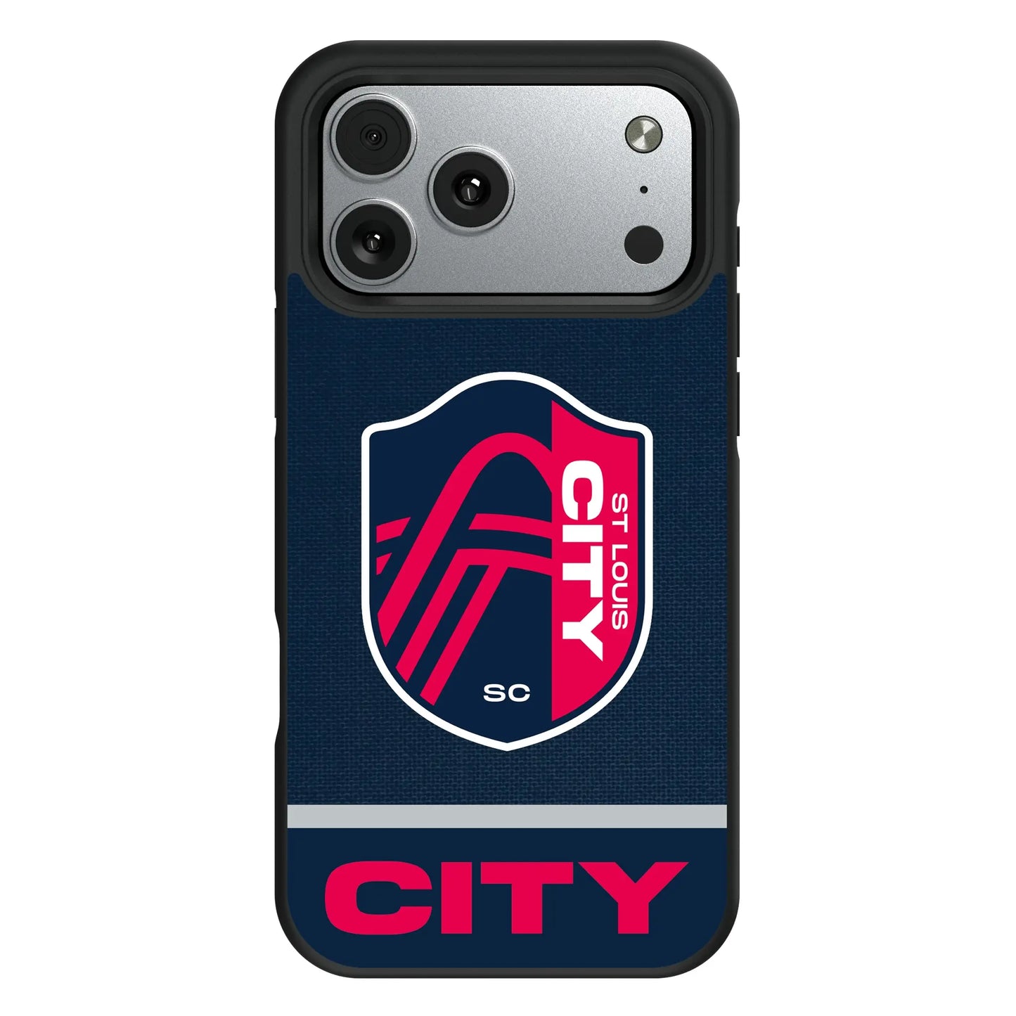 St. Louis CITY SC Endzone Solid Bump Phone Case for Apple iPhone