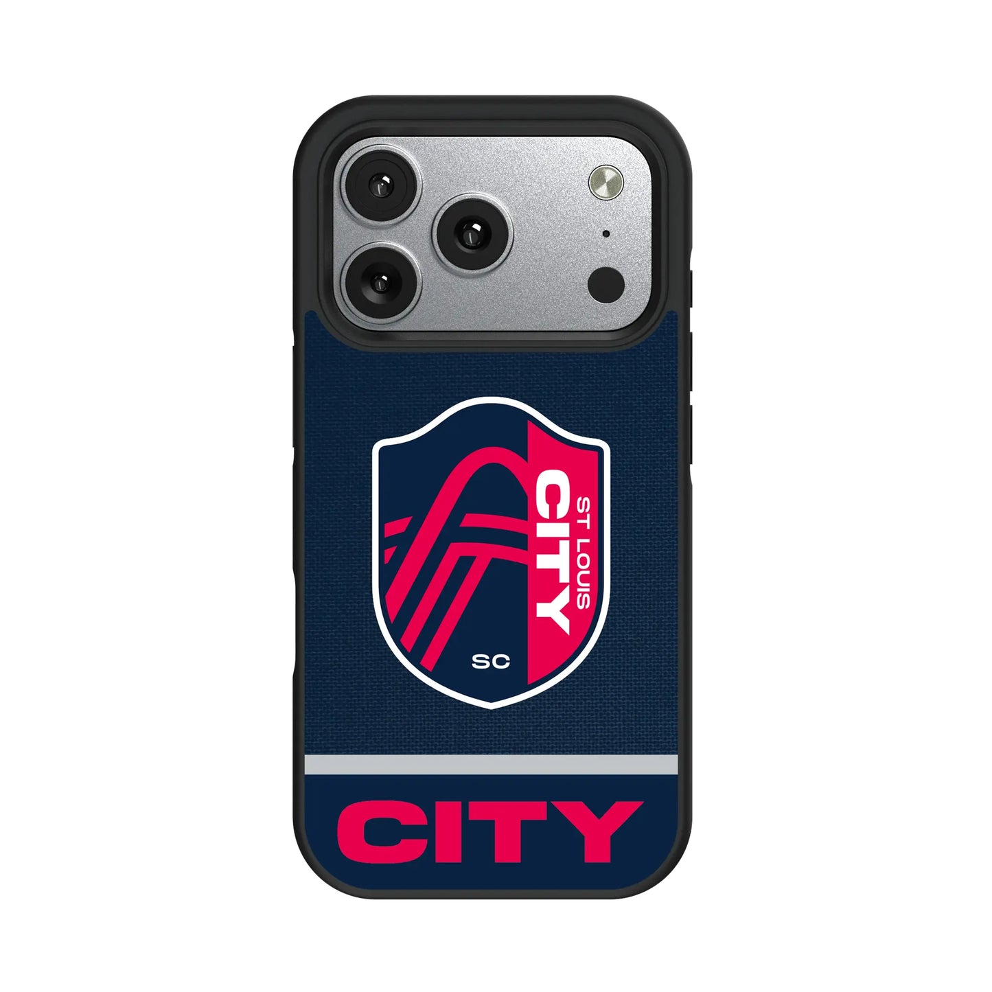 St. Louis CITY SC Endzone Solid Bump Phone Case for Apple iPhone