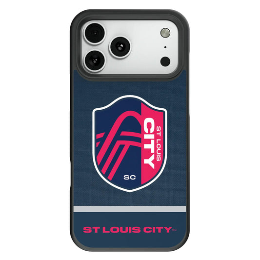 St. Louis CITY SC Endzone Solid Bump Phone Case for Apple iPhone