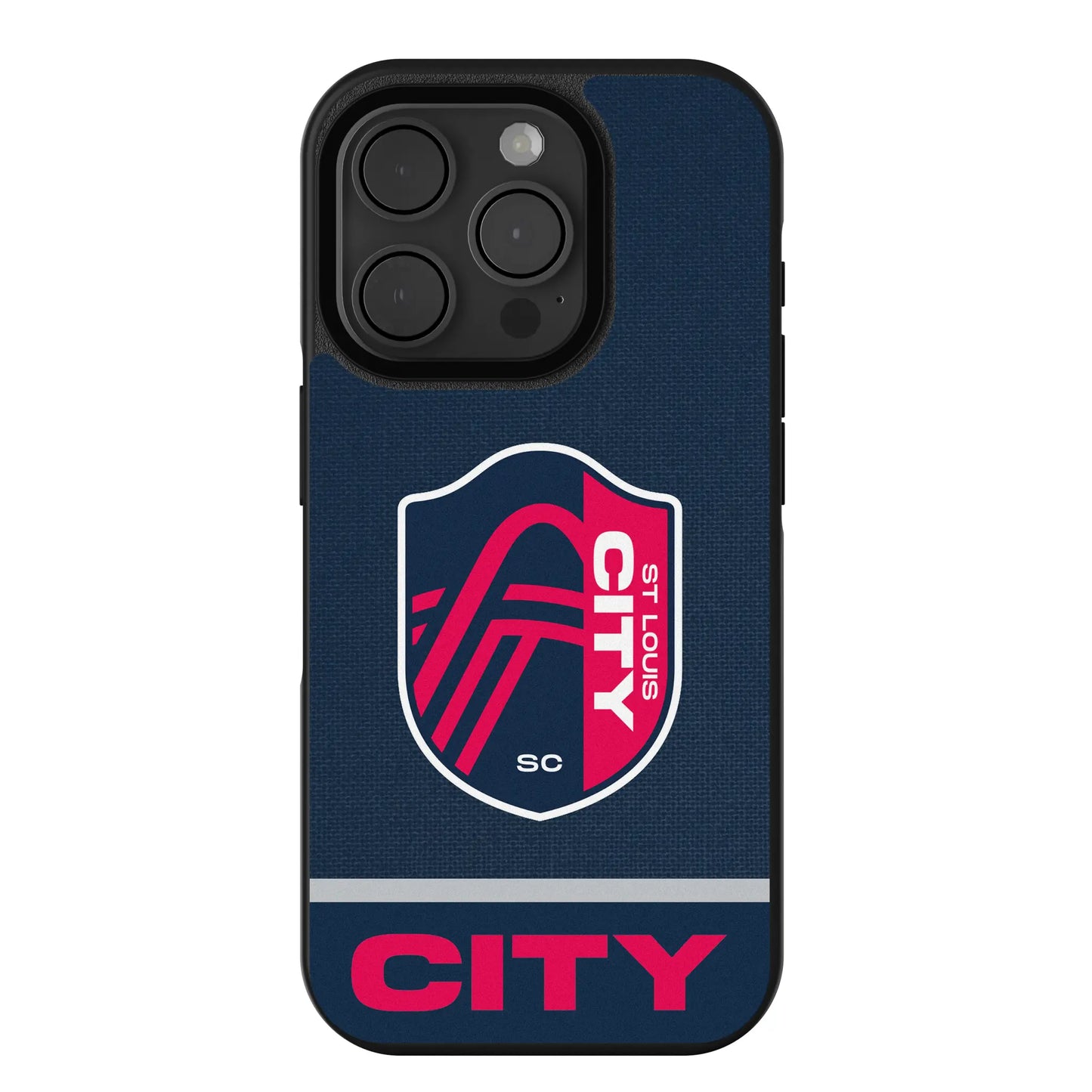 St. Louis CITY SC Endzone Solid Bump Phone Case for Apple iPhone