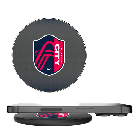 St. Louis CITY SC Linen 15-Watt Wireless Charger