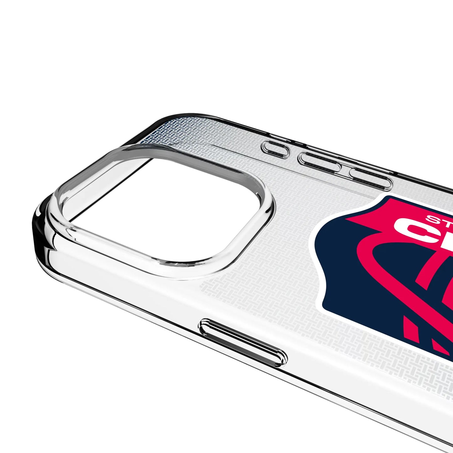 St. Louis CITY SC Linen Clear Phone Case for Apple iPhone