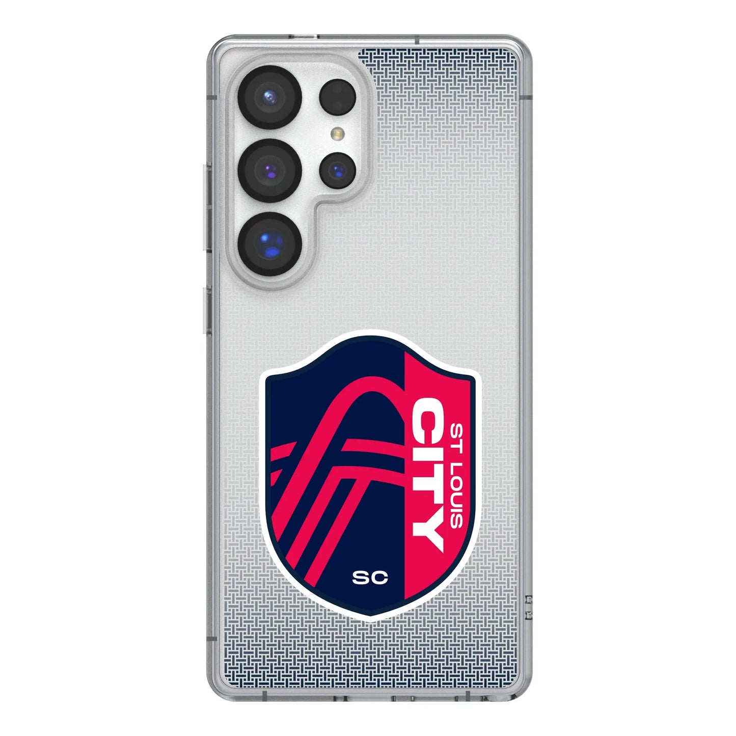 St. Louis CITY SC Linen Clear Phone Case for Samsung Galaxy
