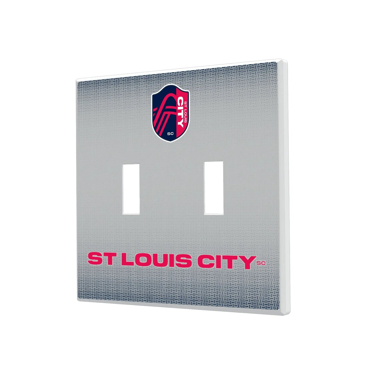 St. Louis CITY SC Linen Hidden-Screw Light Switch Plate