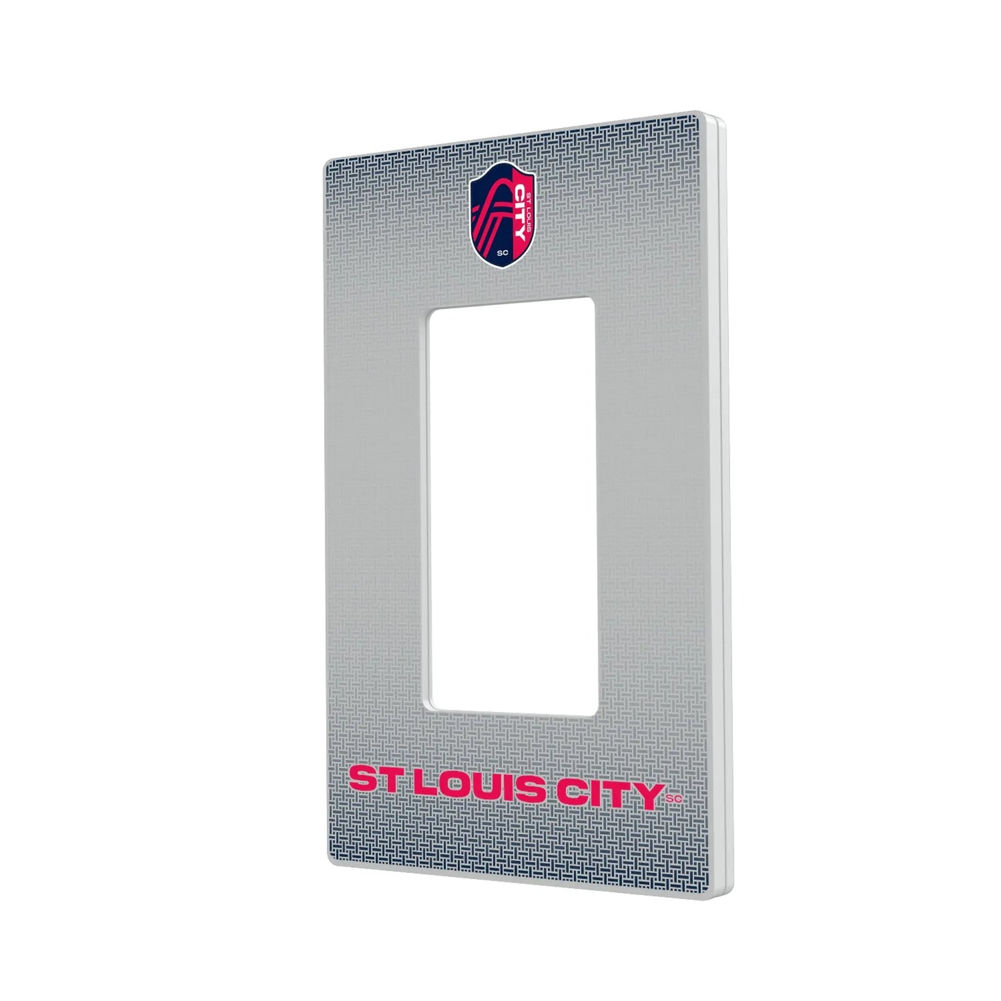 St. Louis CITY SC Linen Hidden-Screw Light Switch Plate