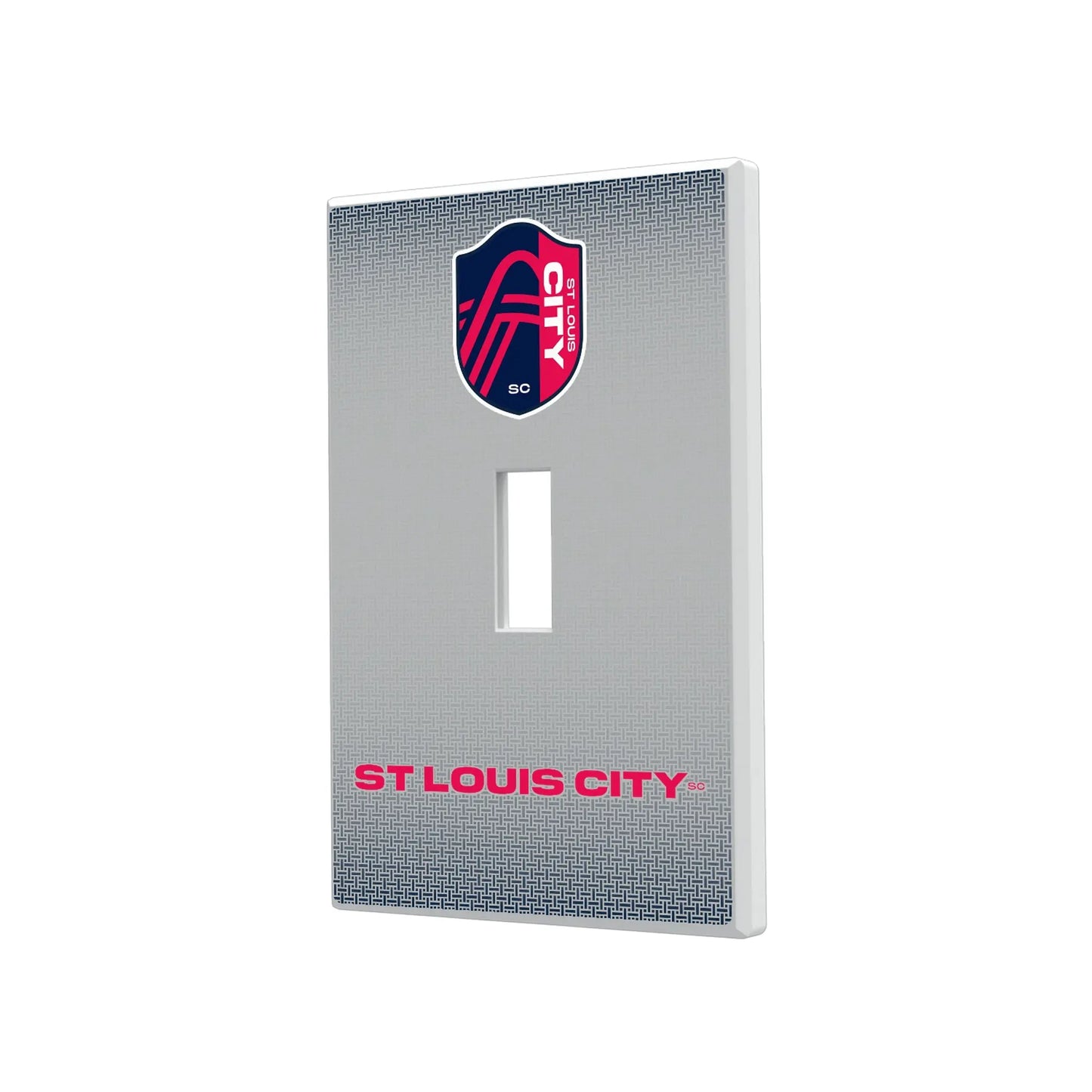 St. Louis CITY SC Linen Hidden-Screw Light Switch Plate