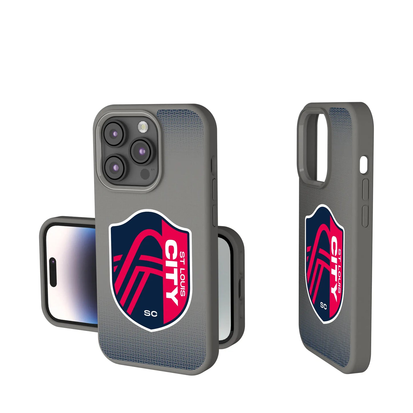 St. Louis CITY SC Linen Soft Touch Phone Case for Apple iPhone