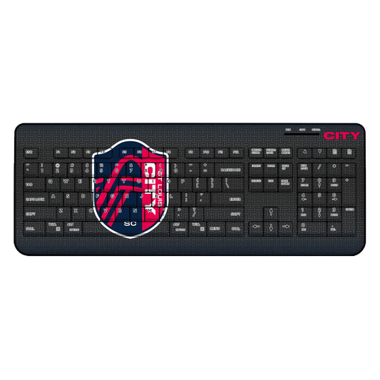 St. Louis CITY SC Linen Wireless USB Keyboard