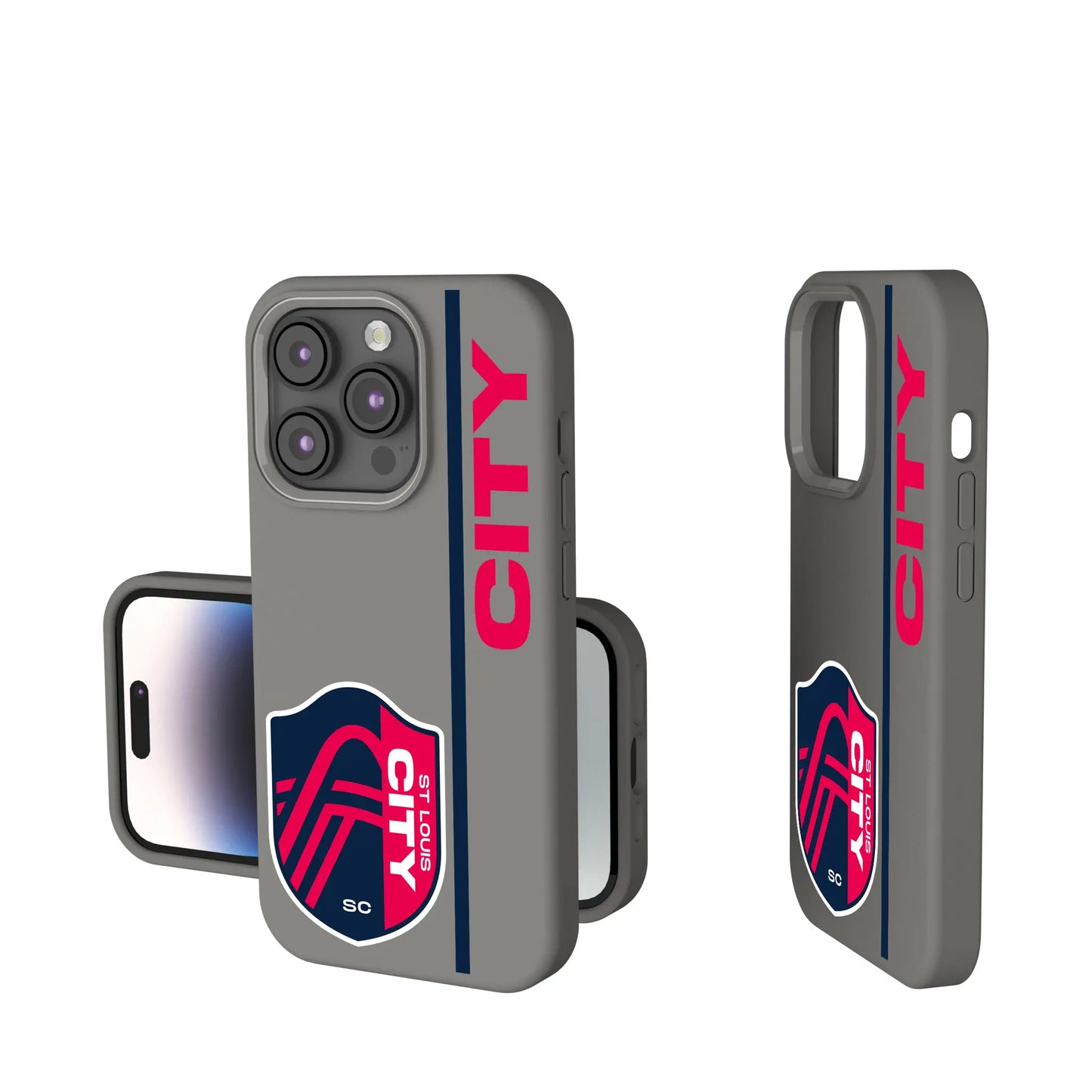 St. Louis CITY SC Sidebar Soft Touch Phone Case for Apple iPhone