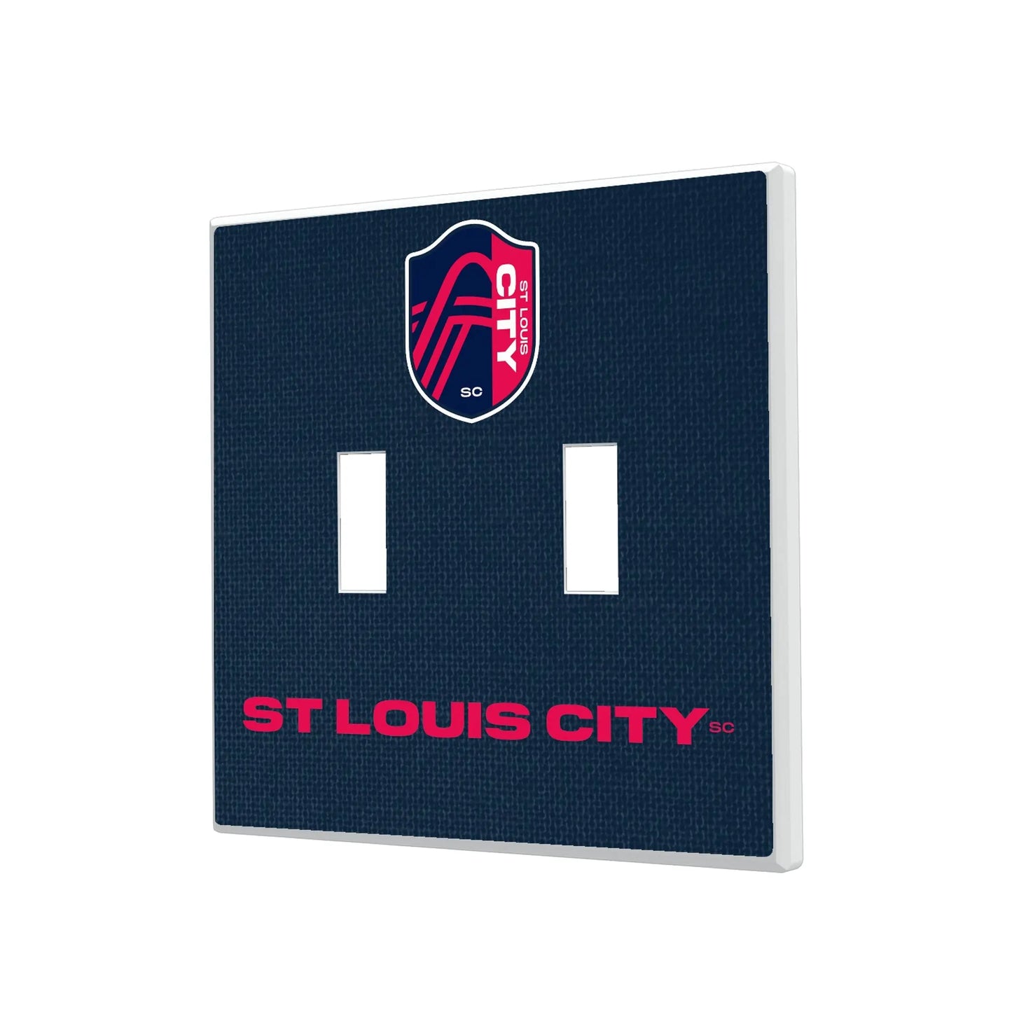 St. Louis CITY SC Solid Hidden-Screw Light Switch Plate