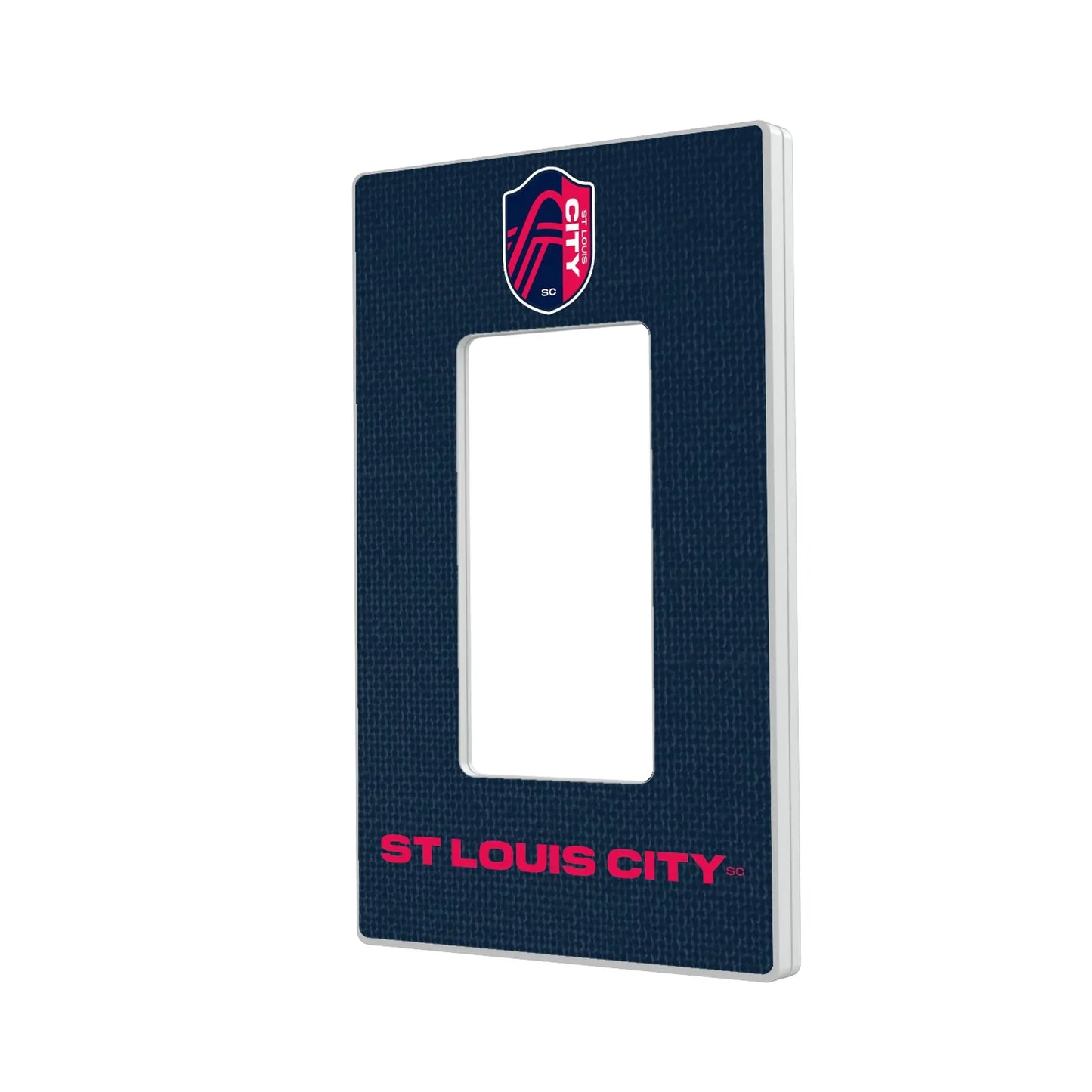 St. Louis CITY SC Solid Hidden-Screw Light Switch Plate