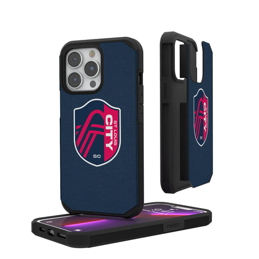 St. Louis CITY SC Solid Rugged Phone Case for Apple iPhone
