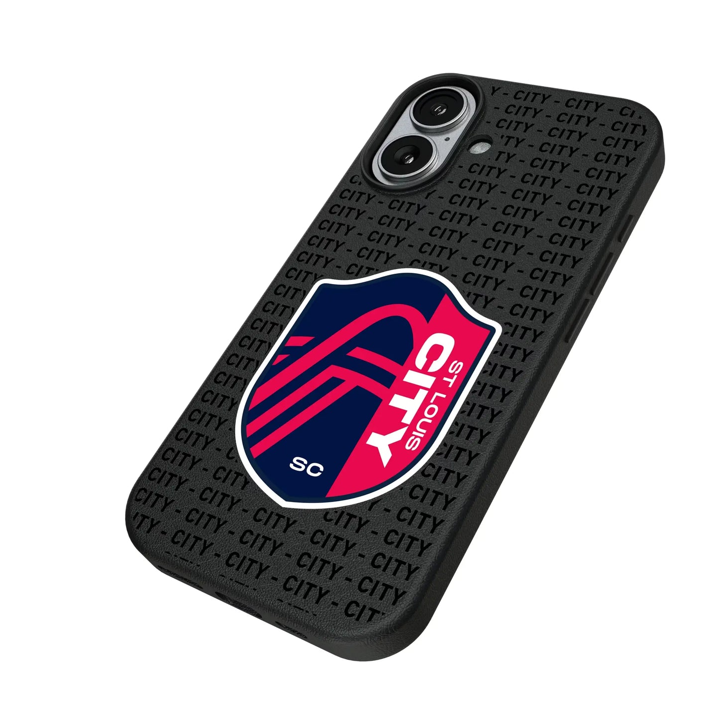 St. Louis CITY SC Text Backdrop MagSafe Compatible Phone Case for Apple iPhone