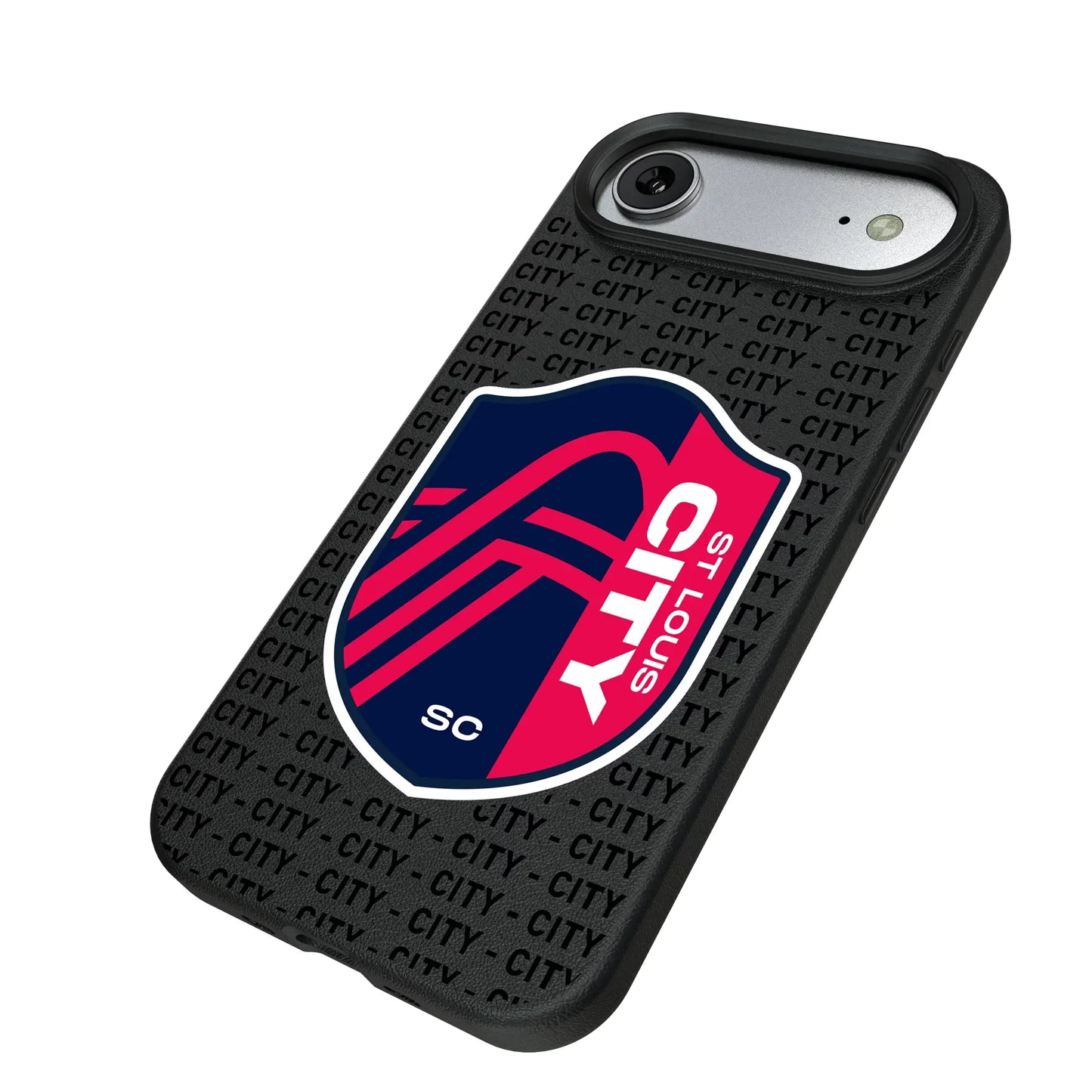 St. Louis CITY SC Text Backdrop MagSafe Compatible Phone Case for Apple iPhone