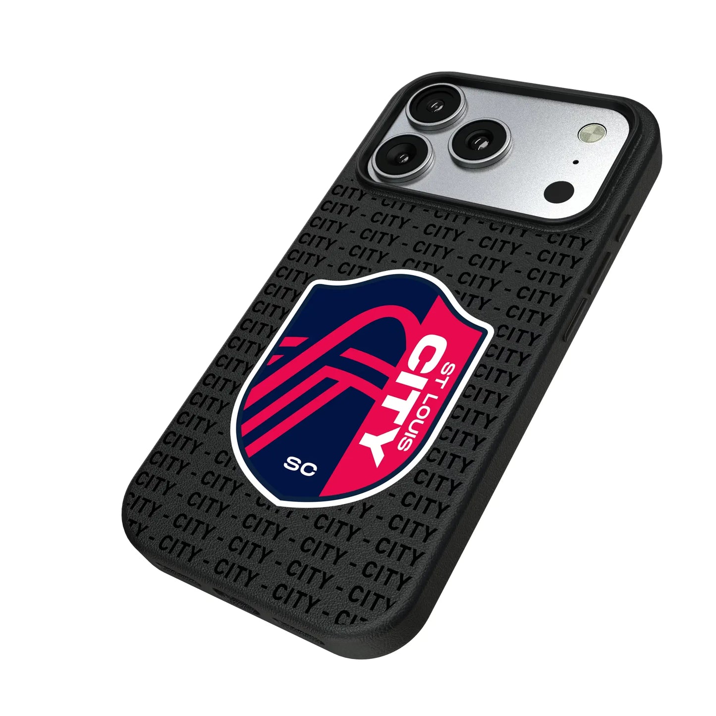 St. Louis CITY SC Text Backdrop MagSafe Compatible Phone Case for Apple iPhone