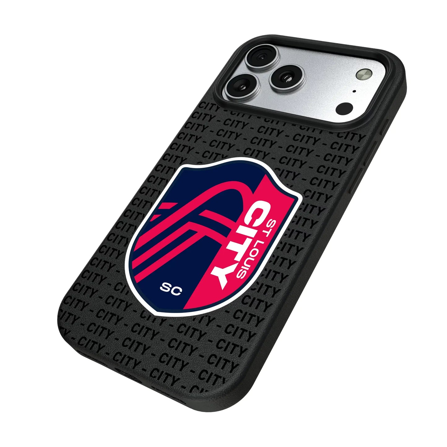 St. Louis CITY SC Text Backdrop MagSafe Compatible Phone Case for Apple iPhone