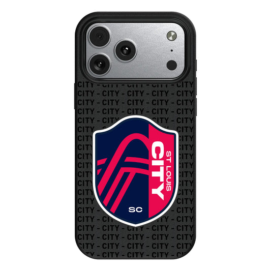St. Louis CITY SC Text Backdrop MagSafe Compatible Phone Case for Apple iPhone