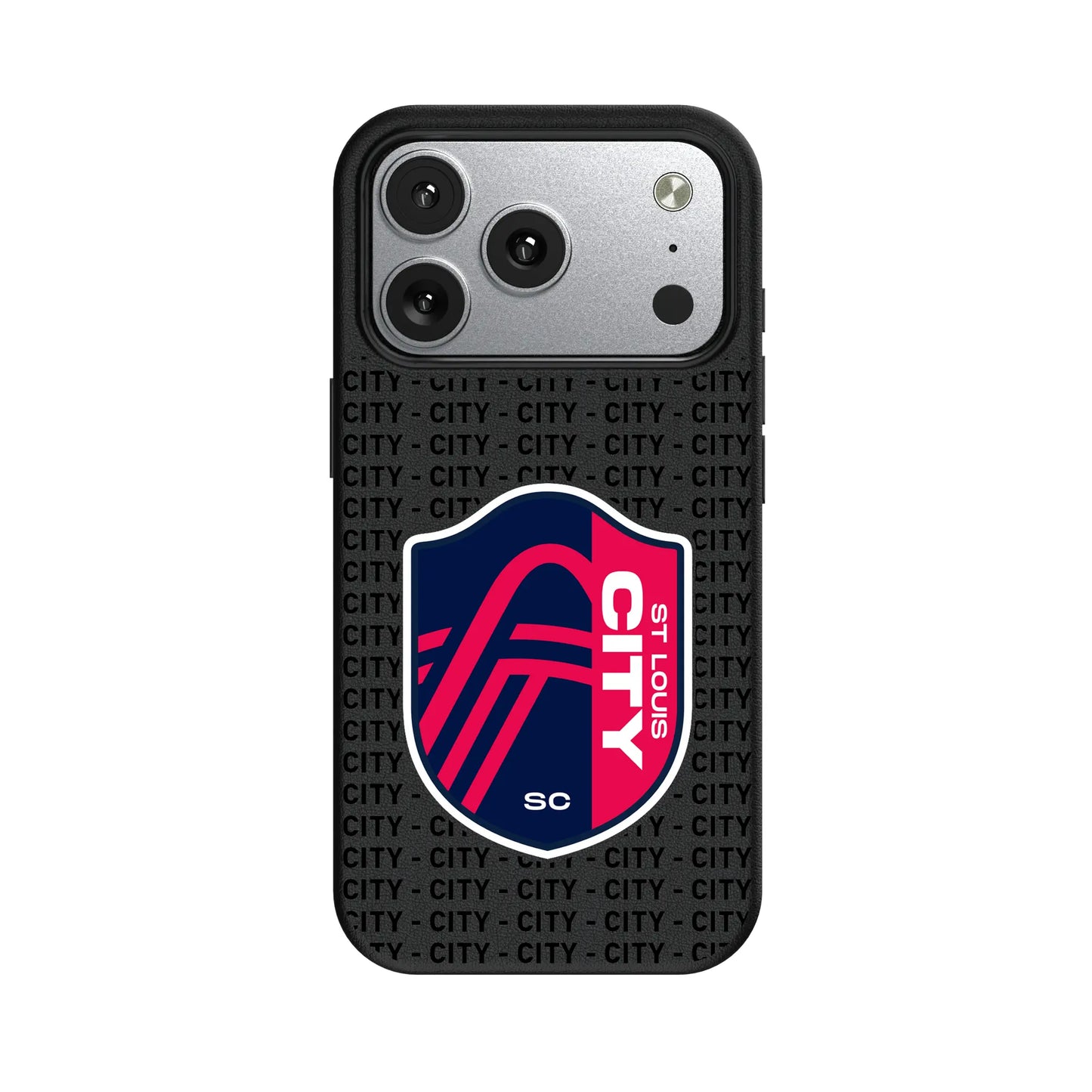 St. Louis CITY SC Text Backdrop MagSafe Compatible Phone Case for Apple iPhone
