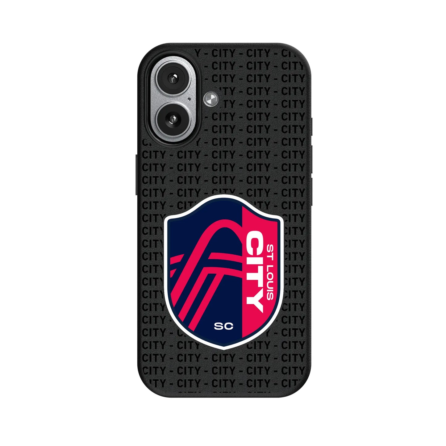 St. Louis CITY SC Text Backdrop MagSafe Compatible Phone Case for Apple iPhone