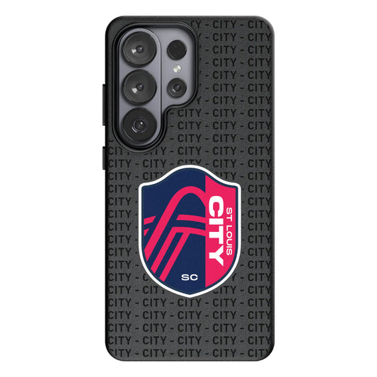 St. Louis CITY SC Text Backdrop MagSafe Compatible Phone Case for Samsung Galaxy