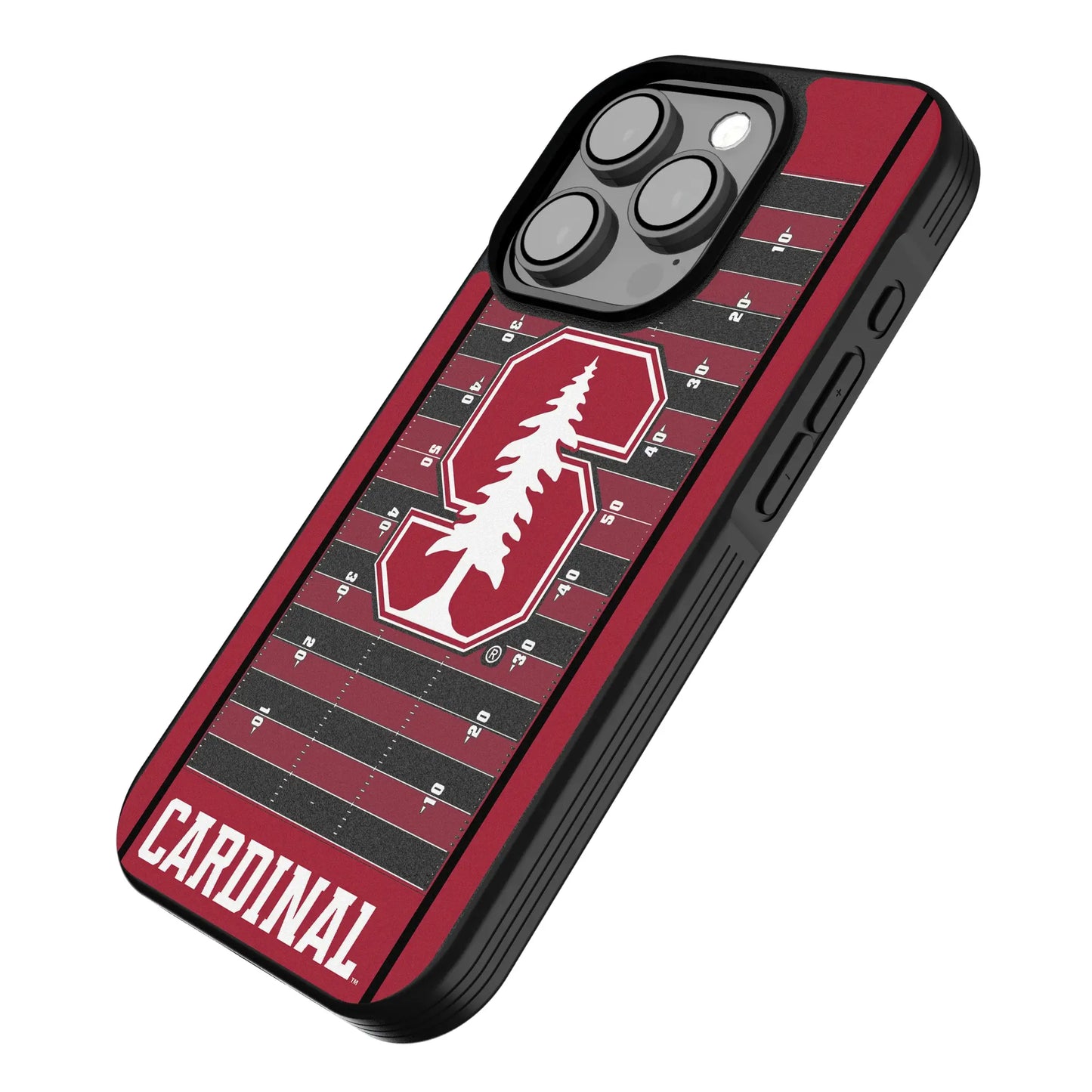 Stanford University Cardinal Field Bump Phone Case for Apple iPhone