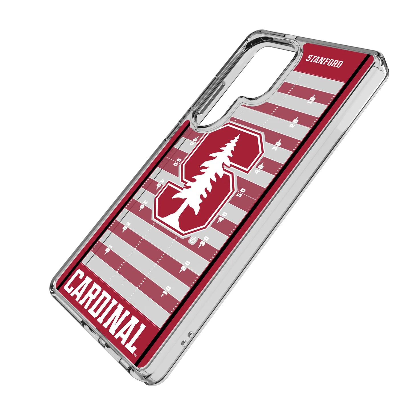 Stanford University Cardinal Field Clear Phone Case for Samsung Galaxy