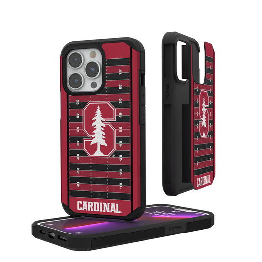 Stanford University Cardinal Field Rugged Phone Case for Apple iPhone