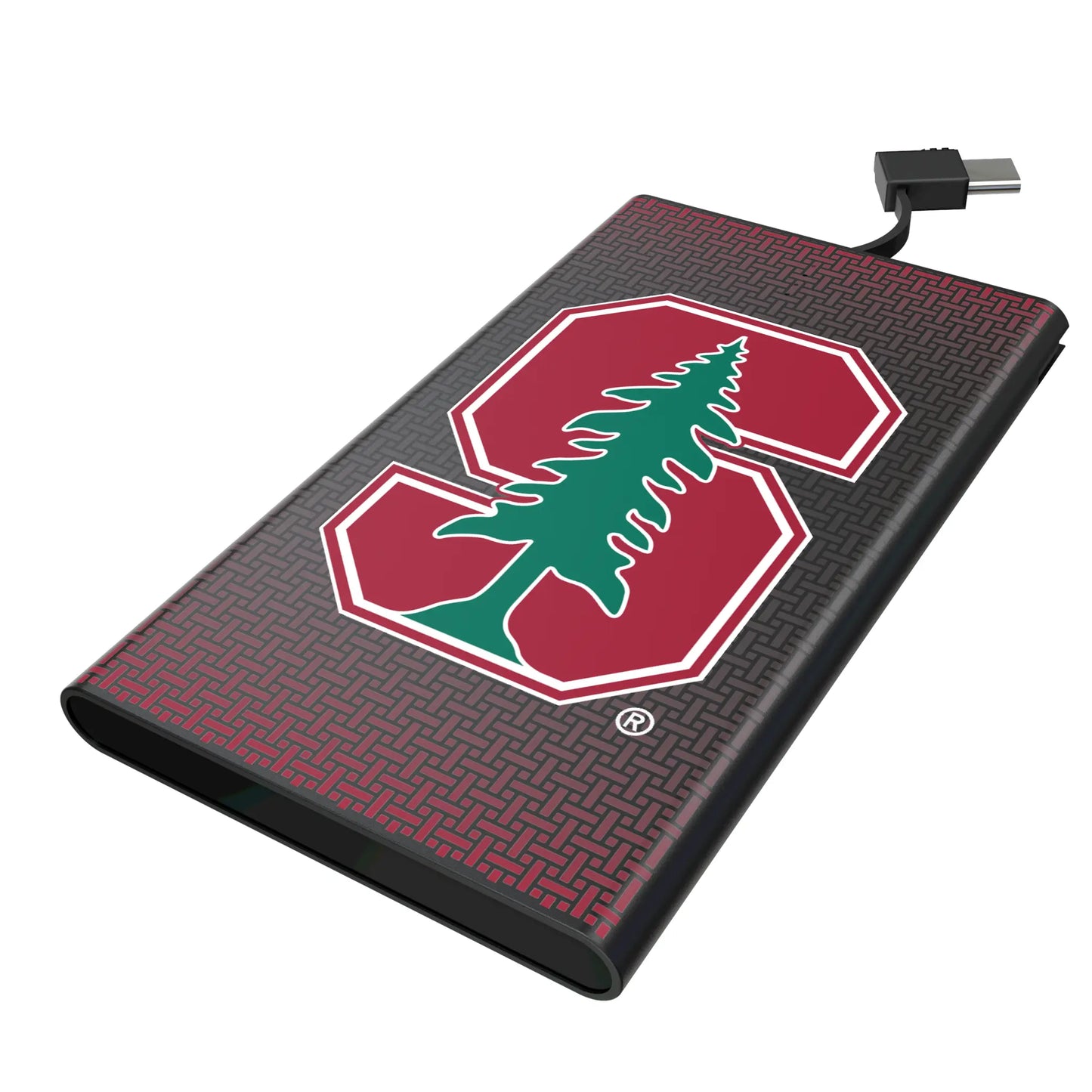 Stanford University Cardinal Linen 5000mAh Flat Powerbank
