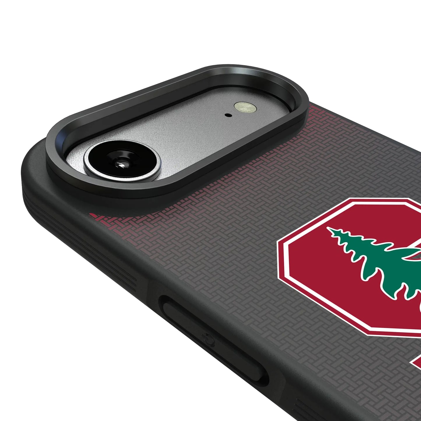 Stanford University Cardinal Linen Bump Phone Case for Apple iPhone