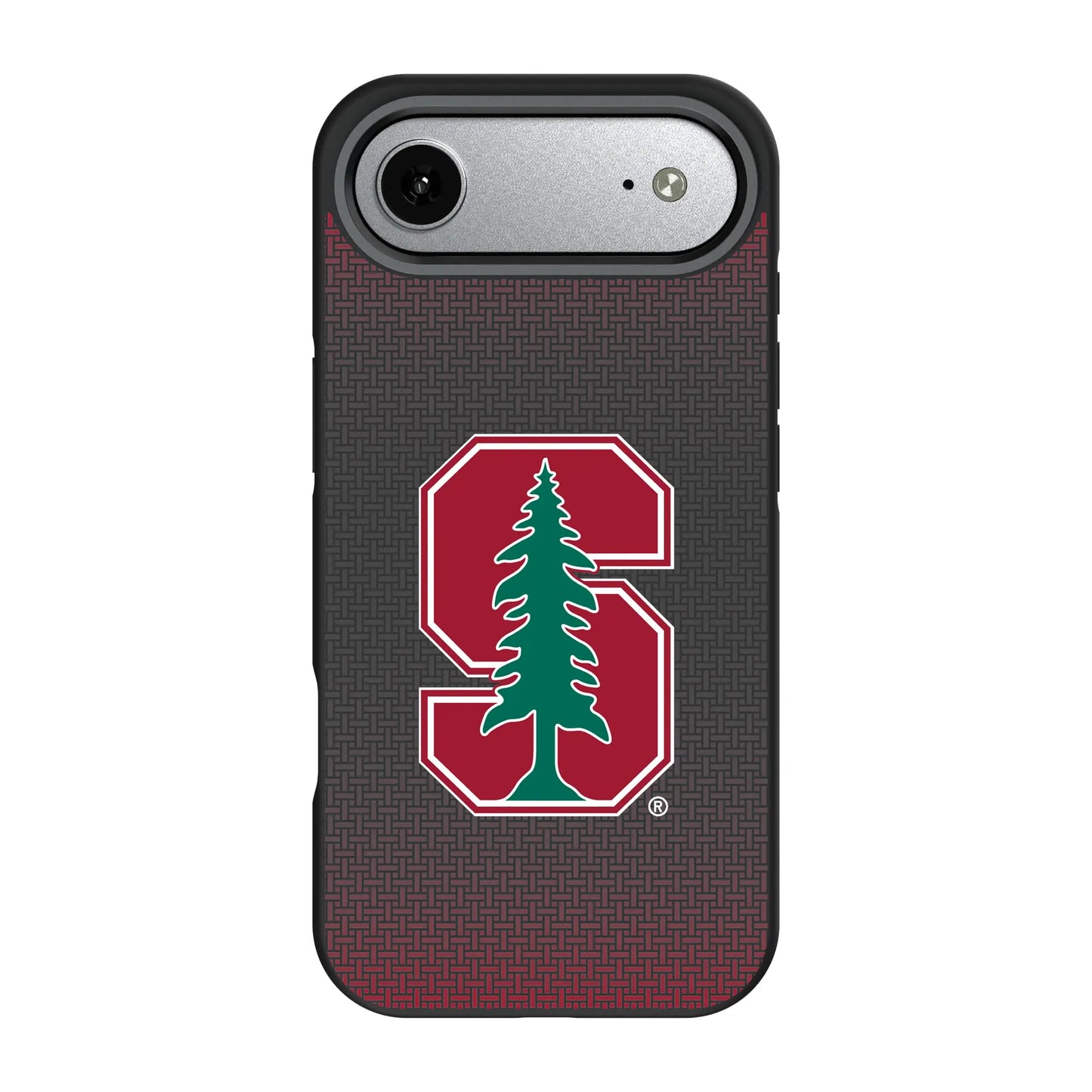 Stanford University Cardinal Linen Bump Phone Case for Apple iPhone