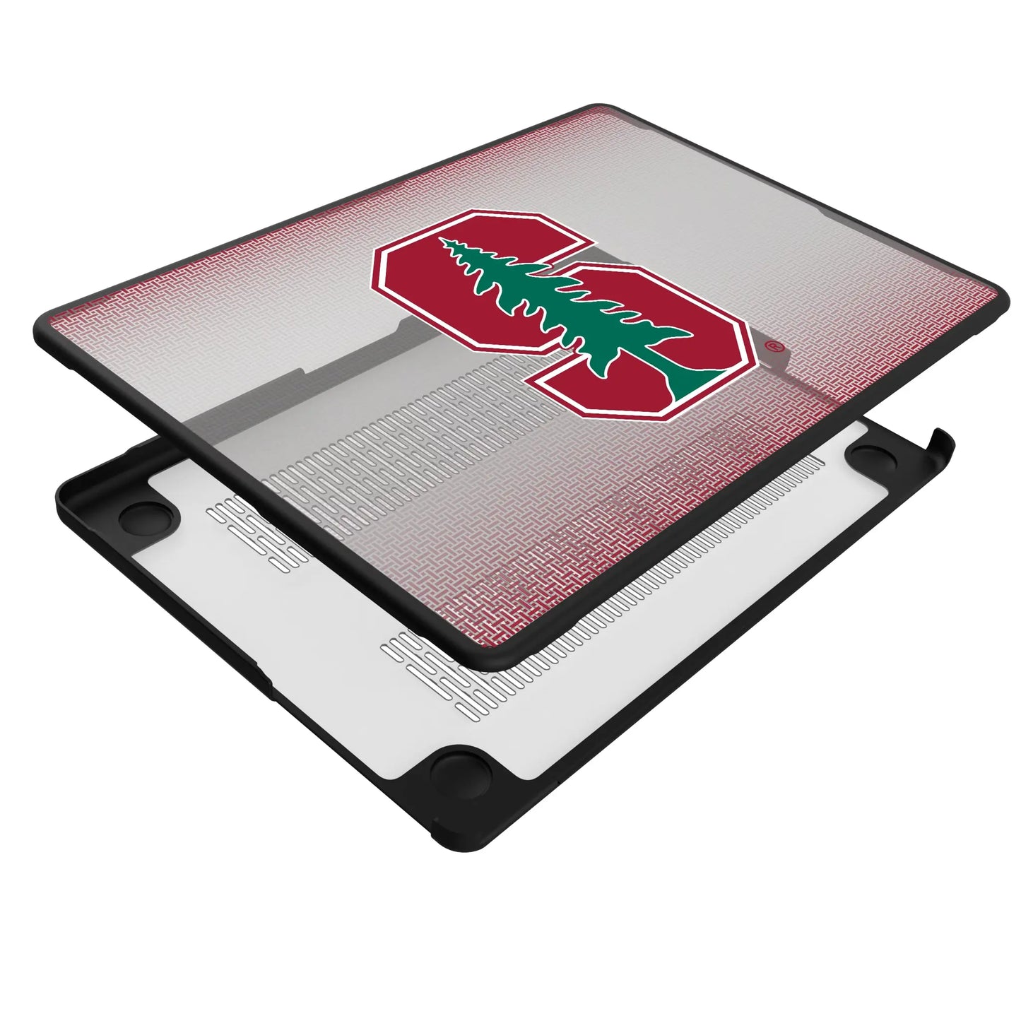 Stanford University Cardinal Linen Laptop Case for Apple MacBook