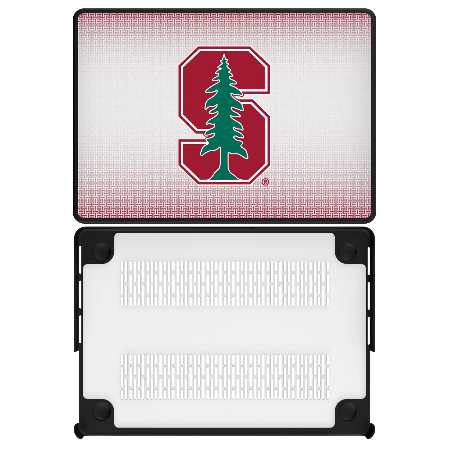 Stanford University Cardinal Linen Laptop Case for Apple MacBook