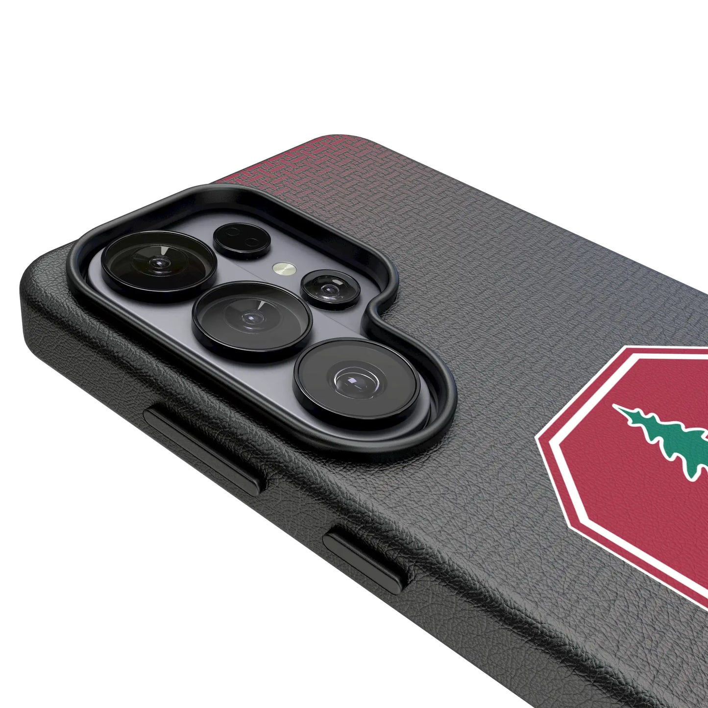 Stanford University Cardinal Linen MagSafe Compatible Phone Case for Samsung Galaxy