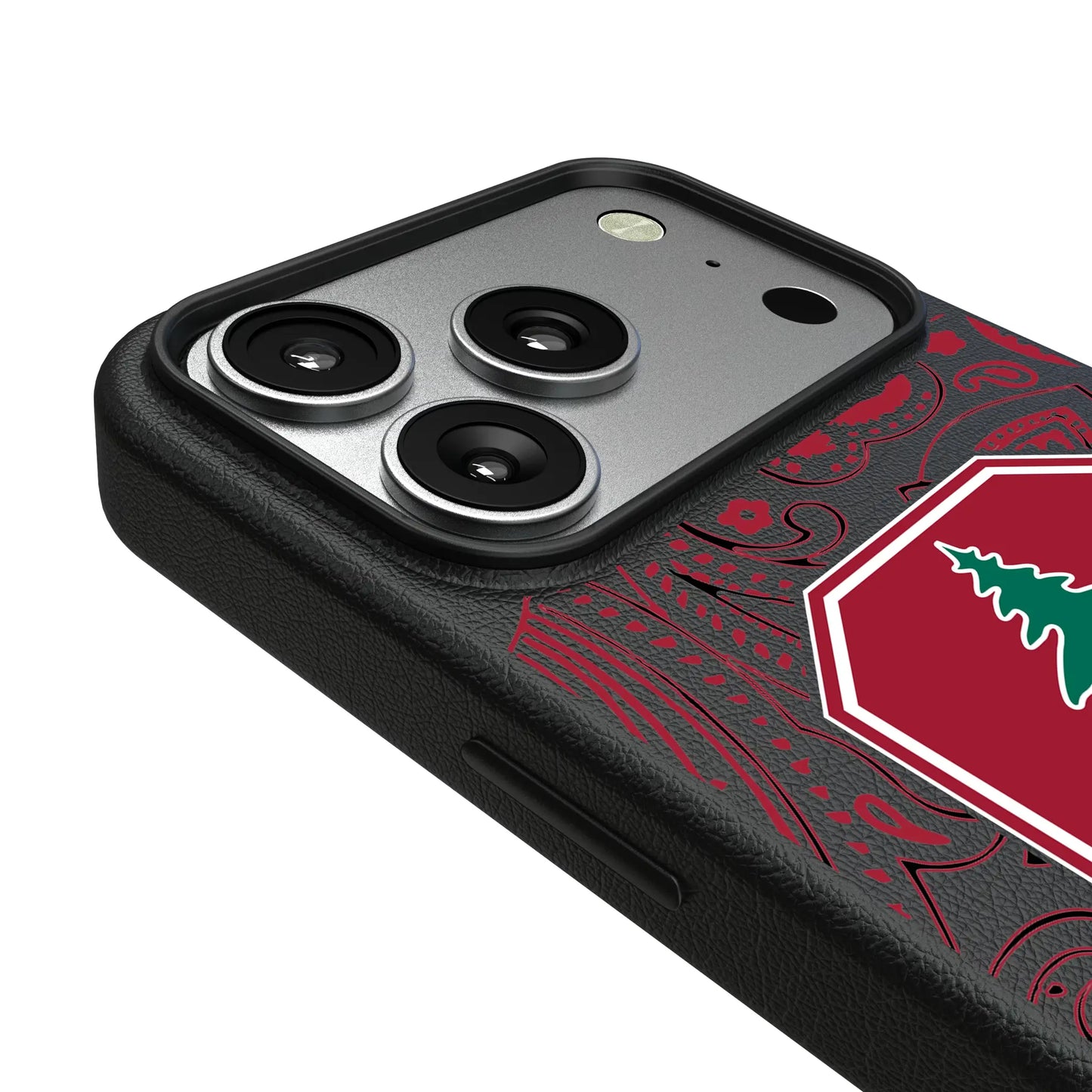 Stanford University Cardinal Paisley MagSafe Compatible Phone Case for Apple iPhone