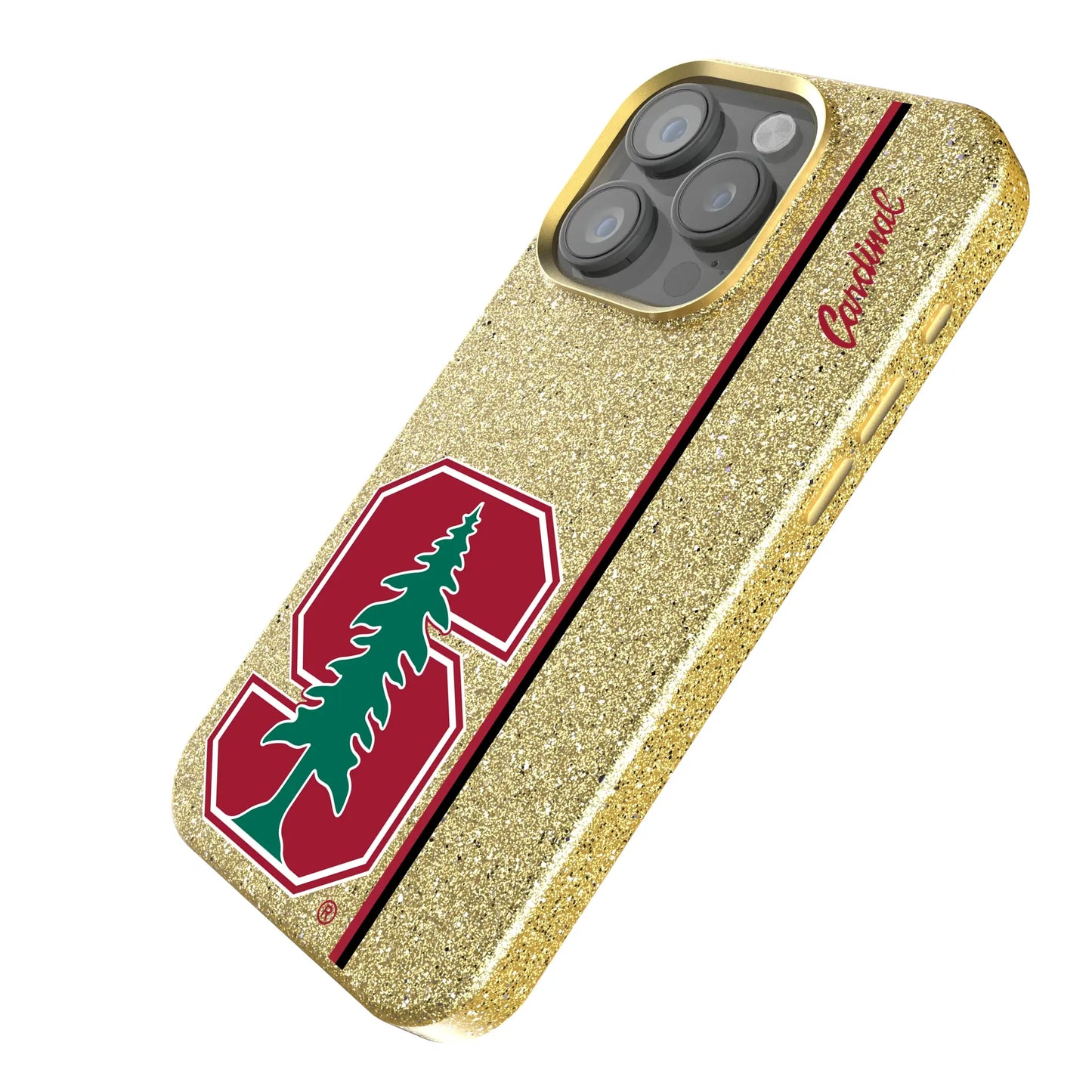Stanford University Cardinal Sidebar Bling Phone Case for Apple iPhone