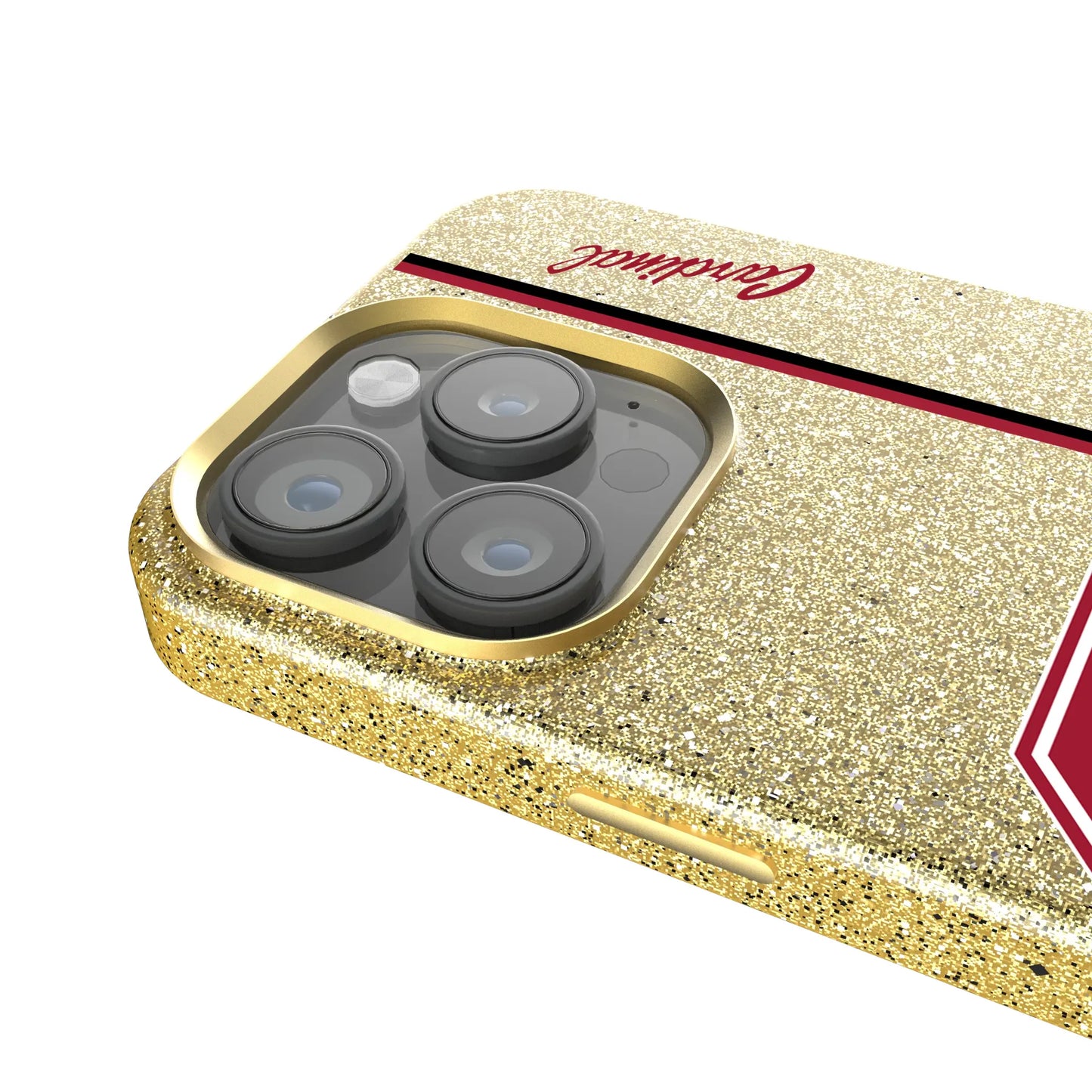 Stanford University Cardinal Sidebar Bling Phone Case for Apple iPhone