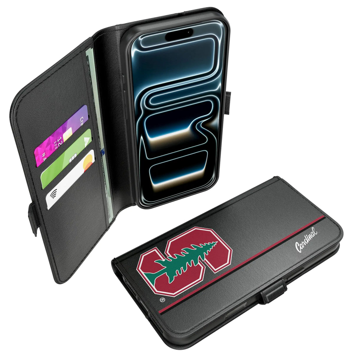 Stanford University Cardinal Sidebar Folio 2.0 Case for Apple iPhone