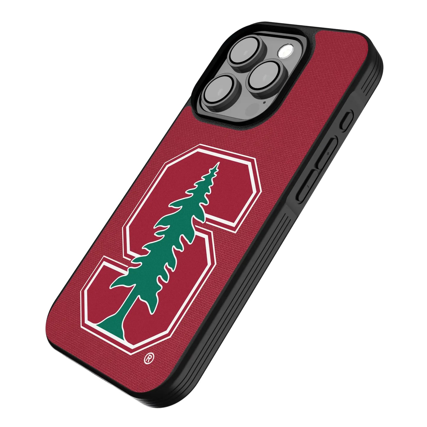 Stanford University Cardinal Solid Bump Phone Case for Apple iPhone