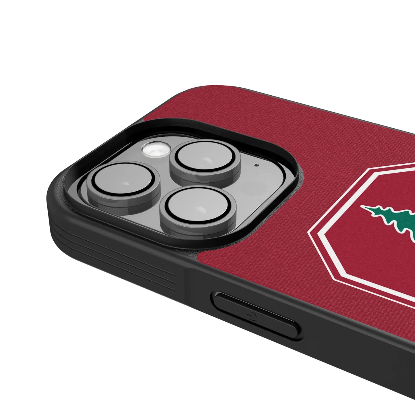 Stanford University Cardinal Solid Bump Phone Case for Apple iPhone