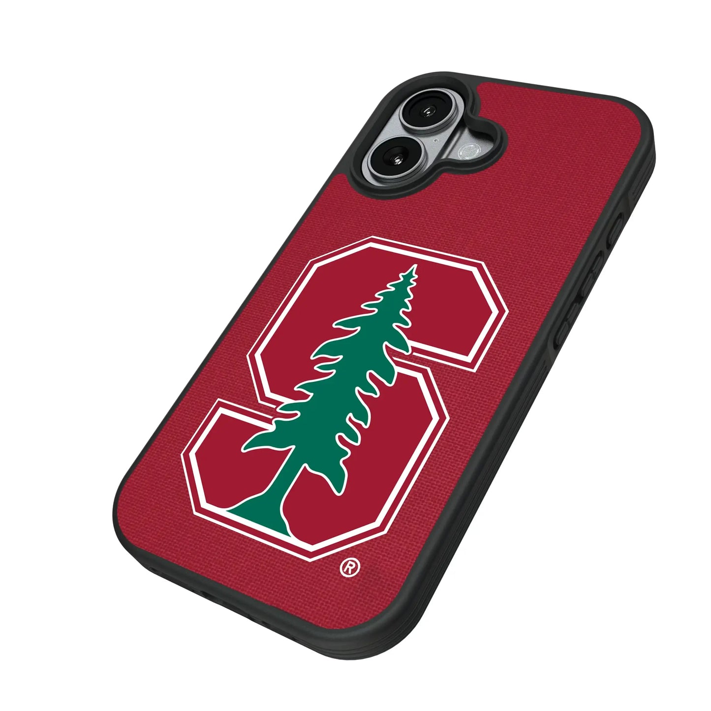 Stanford University Cardinal Solid Bump Phone Case for Apple iPhone