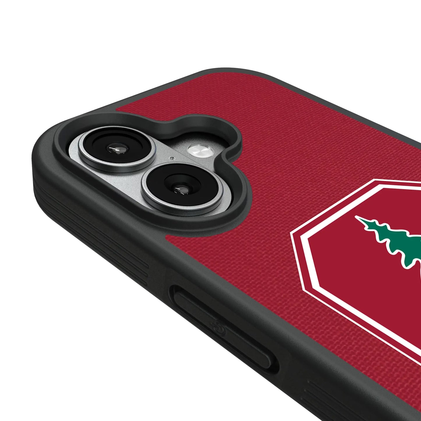 Stanford University Cardinal Solid Bump Phone Case for Apple iPhone