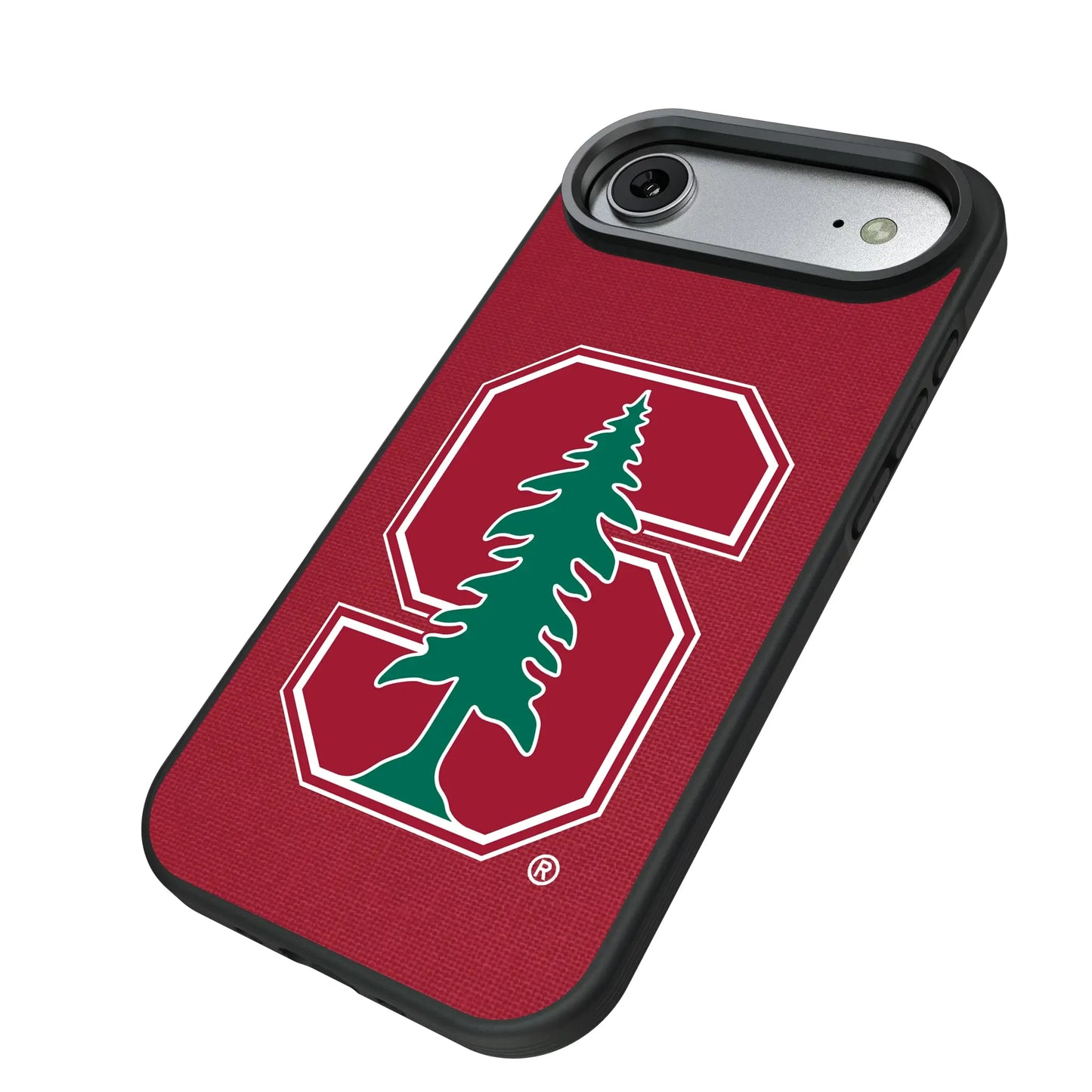 Stanford University Cardinal Solid Bump Phone Case for Apple iPhone