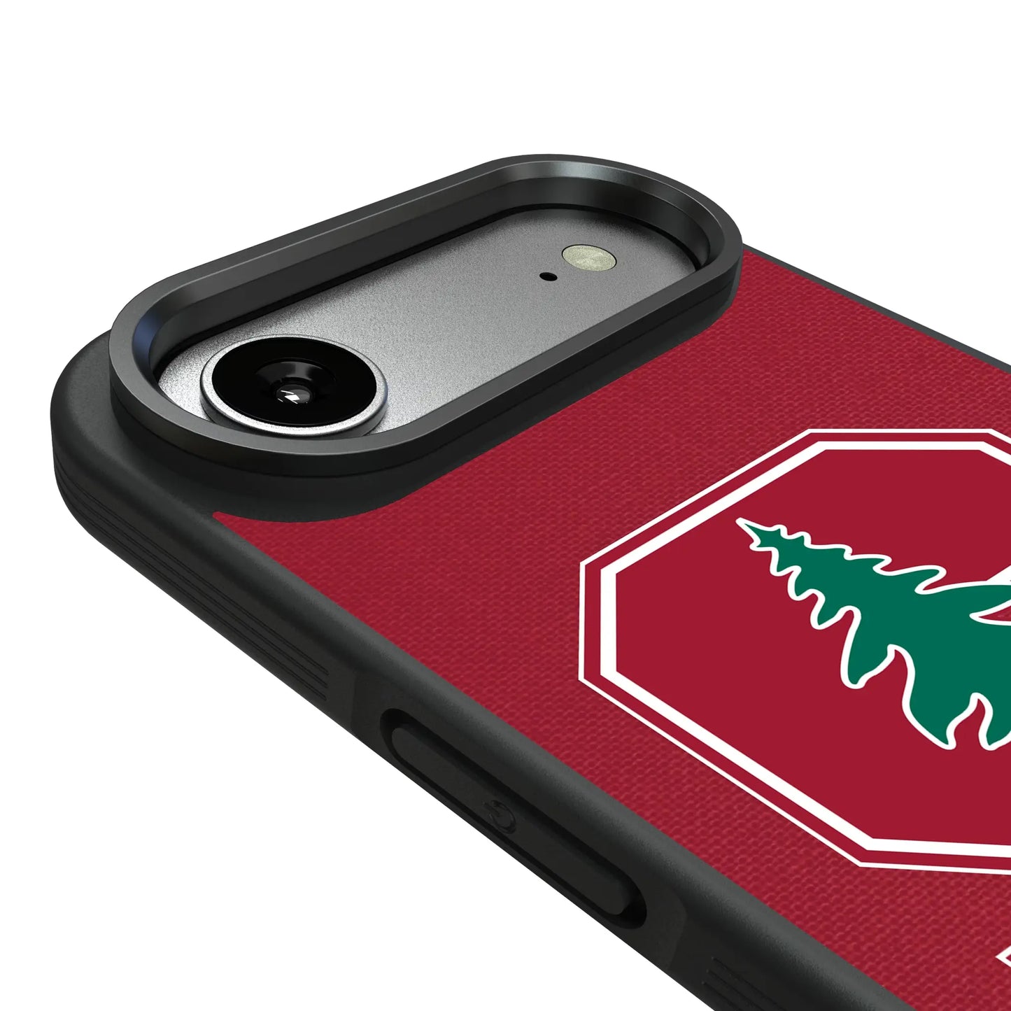 Stanford University Cardinal Solid Bump Phone Case for Apple iPhone