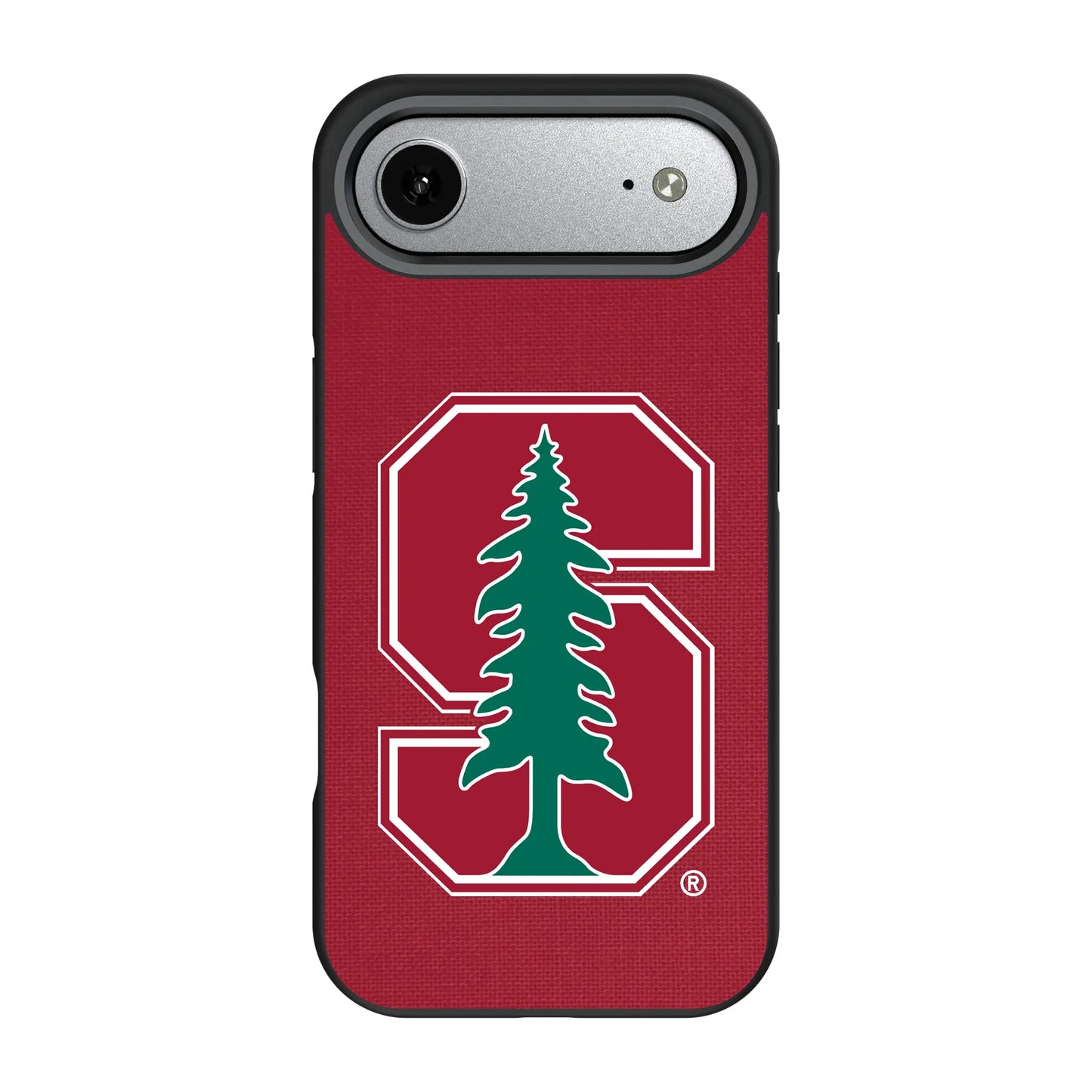 Stanford University Cardinal Solid Bump Phone Case for Apple iPhone