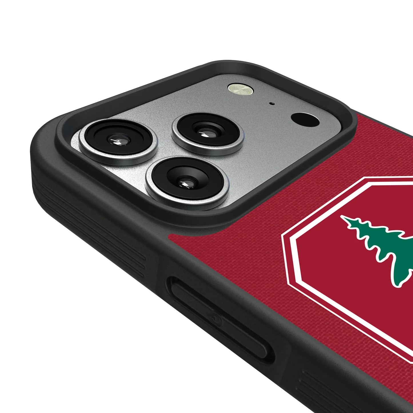 Stanford University Cardinal Solid Bump Phone Case for Apple iPhone