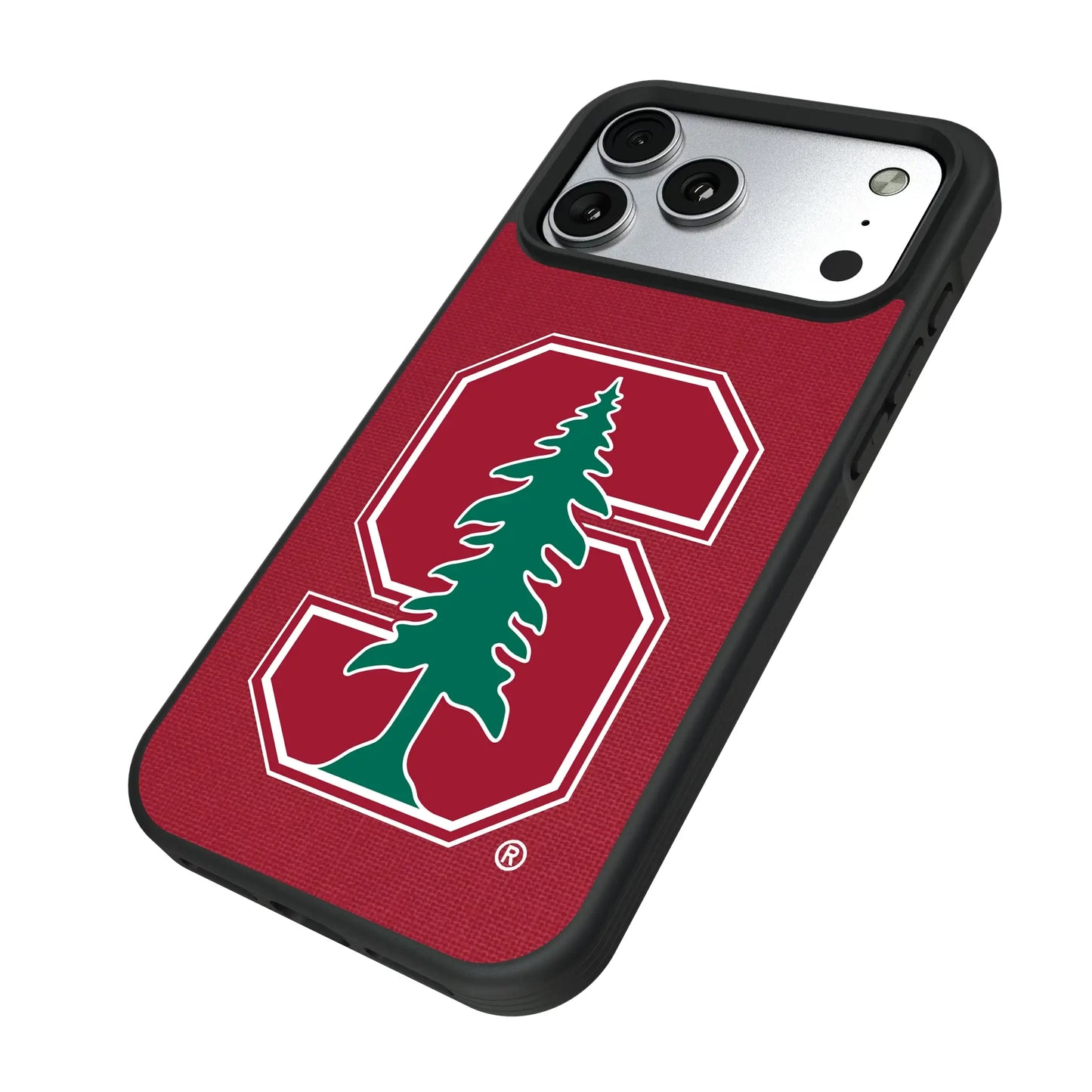 Stanford University Cardinal Solid Bump Phone Case for Apple iPhone
