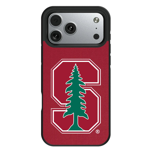Stanford University Cardinal Solid Bump Phone Case for Apple iPhone